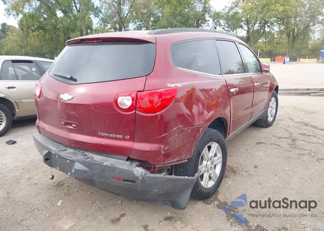 2010 Chevrolet Traverse Lt z USA, uszkodzony, nr VIN 1GNLRGED3AJ209193